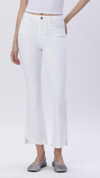 Flying Monkey - High Rise Crop Flare Jeans
