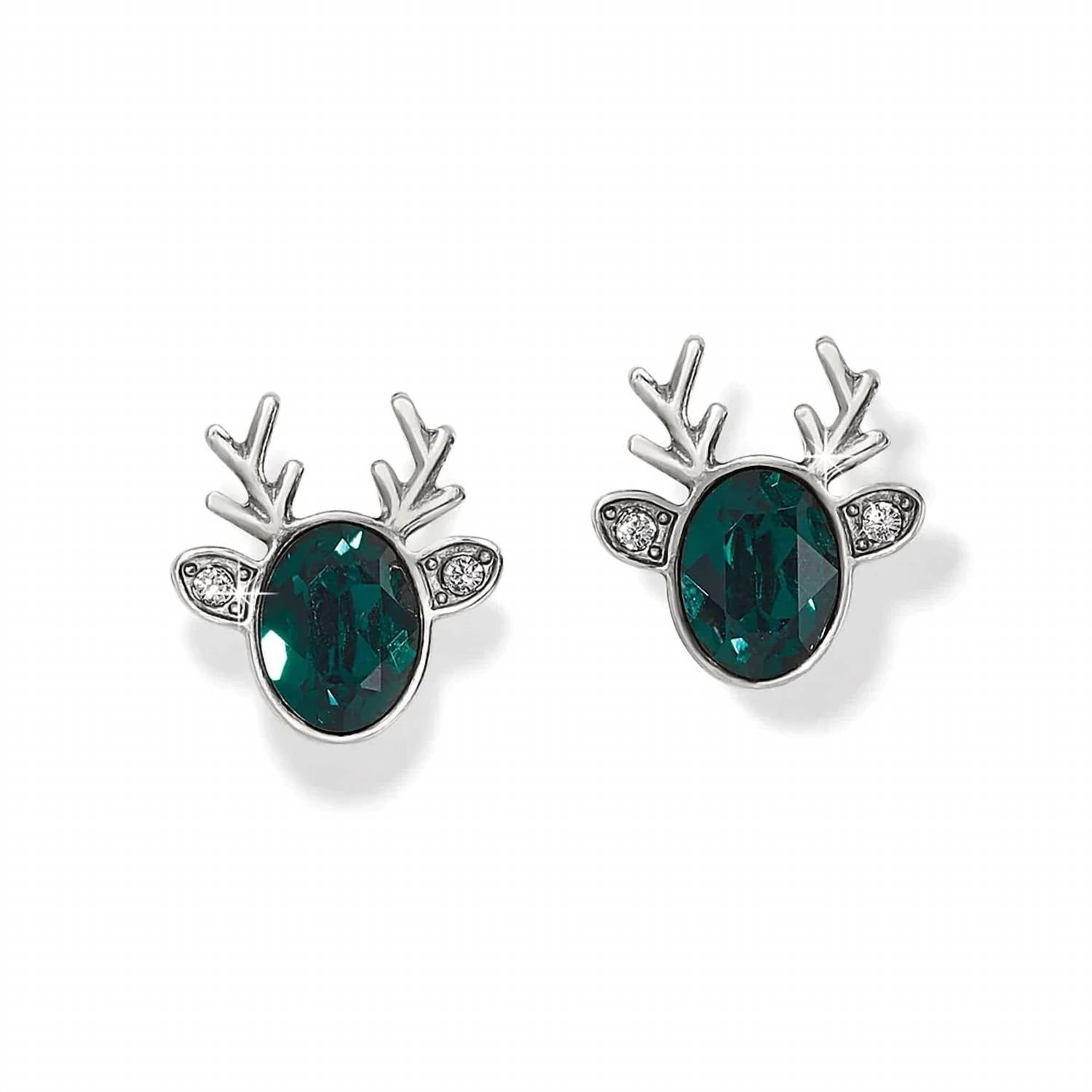 Brighton - Women's Reindeer Glitz Mini Post Earrings