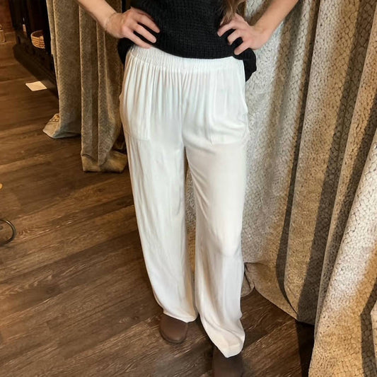 Bobi - Minimalist Wide-leg Pant
