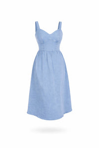 Timing - Sleeveless Denim Dress