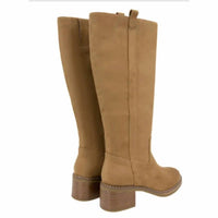 Kensie - Women's Naya Knee High Zip Up Boots