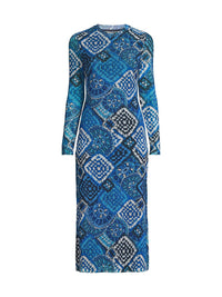 Johnny Was Lolia Mesh Midi Dress in shiloh - women's dress - alternate view