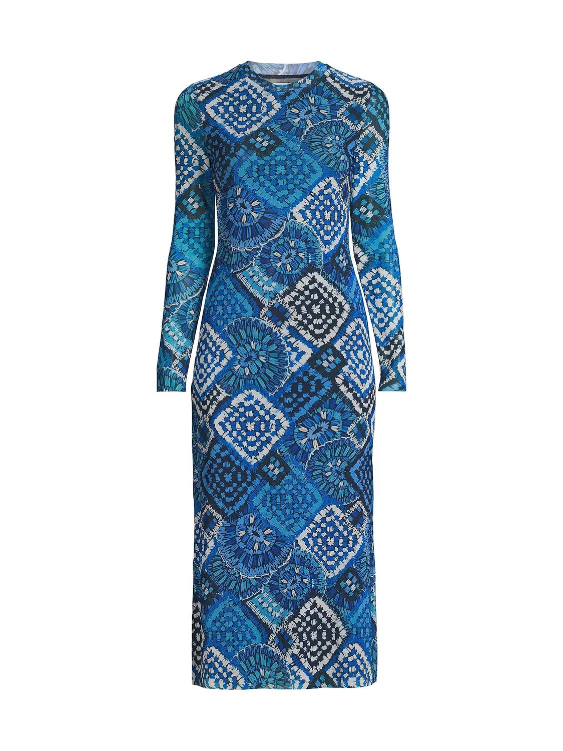 Johnny Was Lolia Mesh Midi Dress in shiloh - women's dress - alternate view
