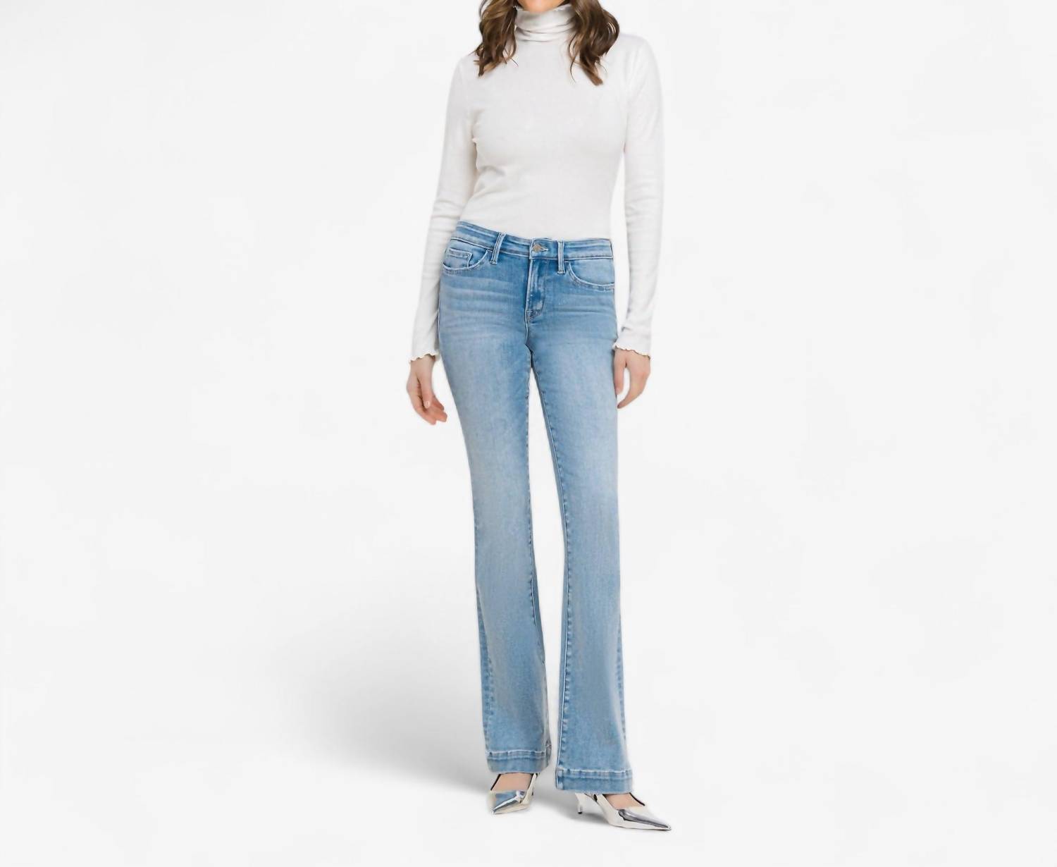 Hoity Toity - Mid Rise Bootcut Jean