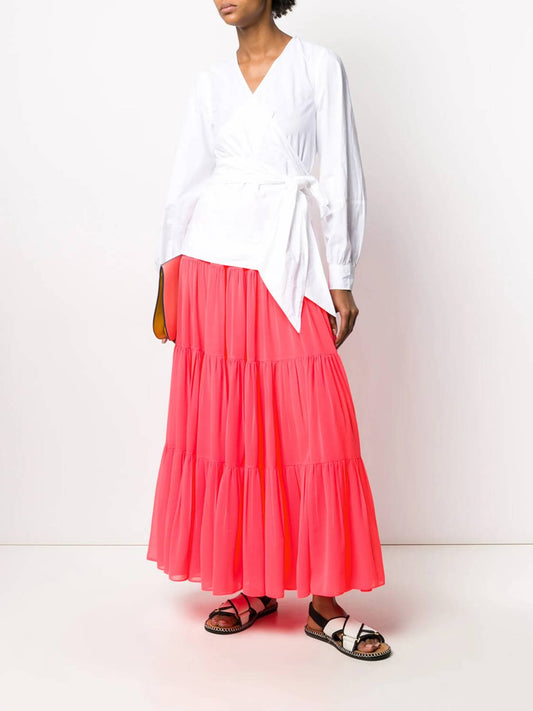 Valentino - Ruffles Maxi Skirt
