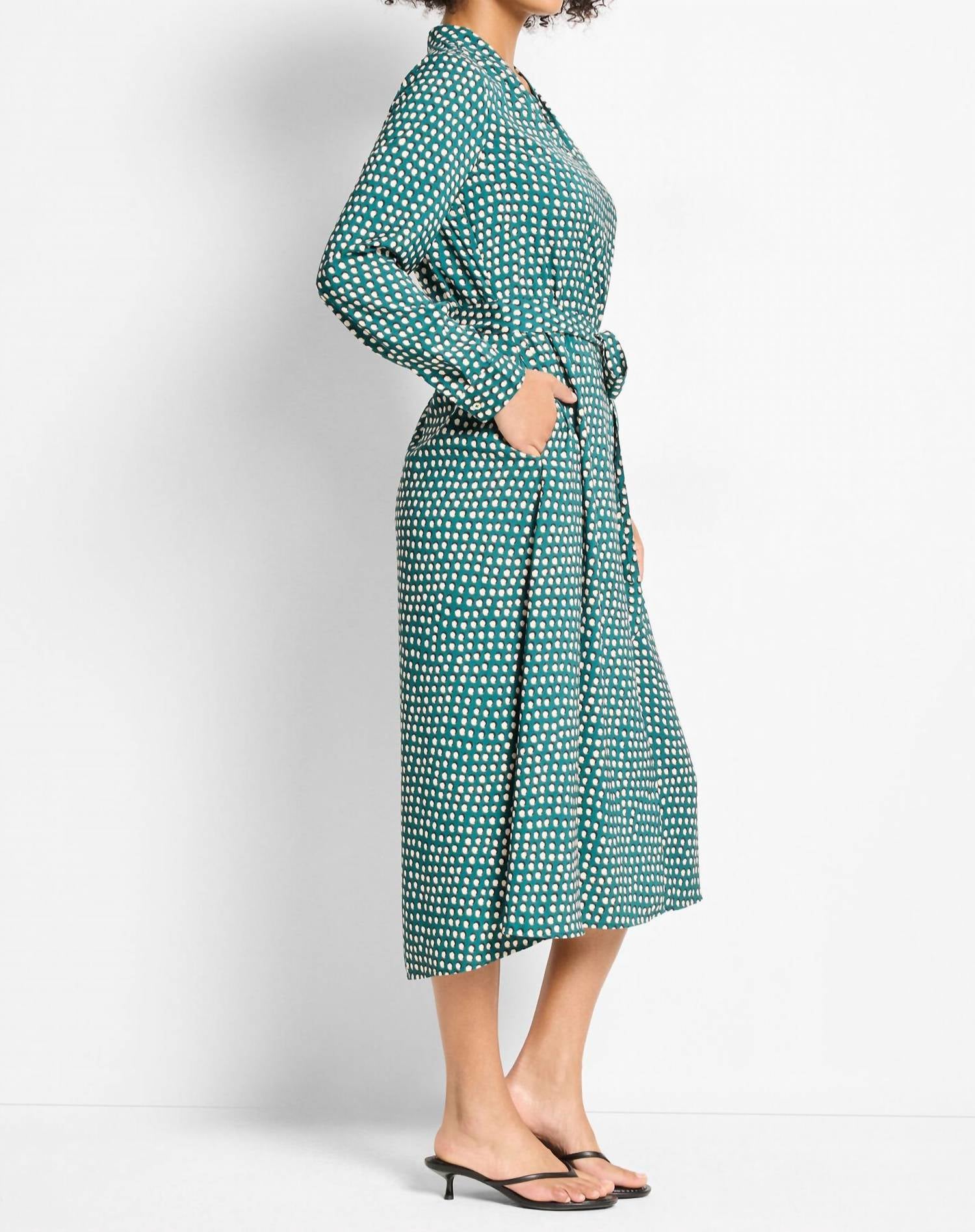 Nic + Zoe - Shadow Dot Olivia Midi Dress