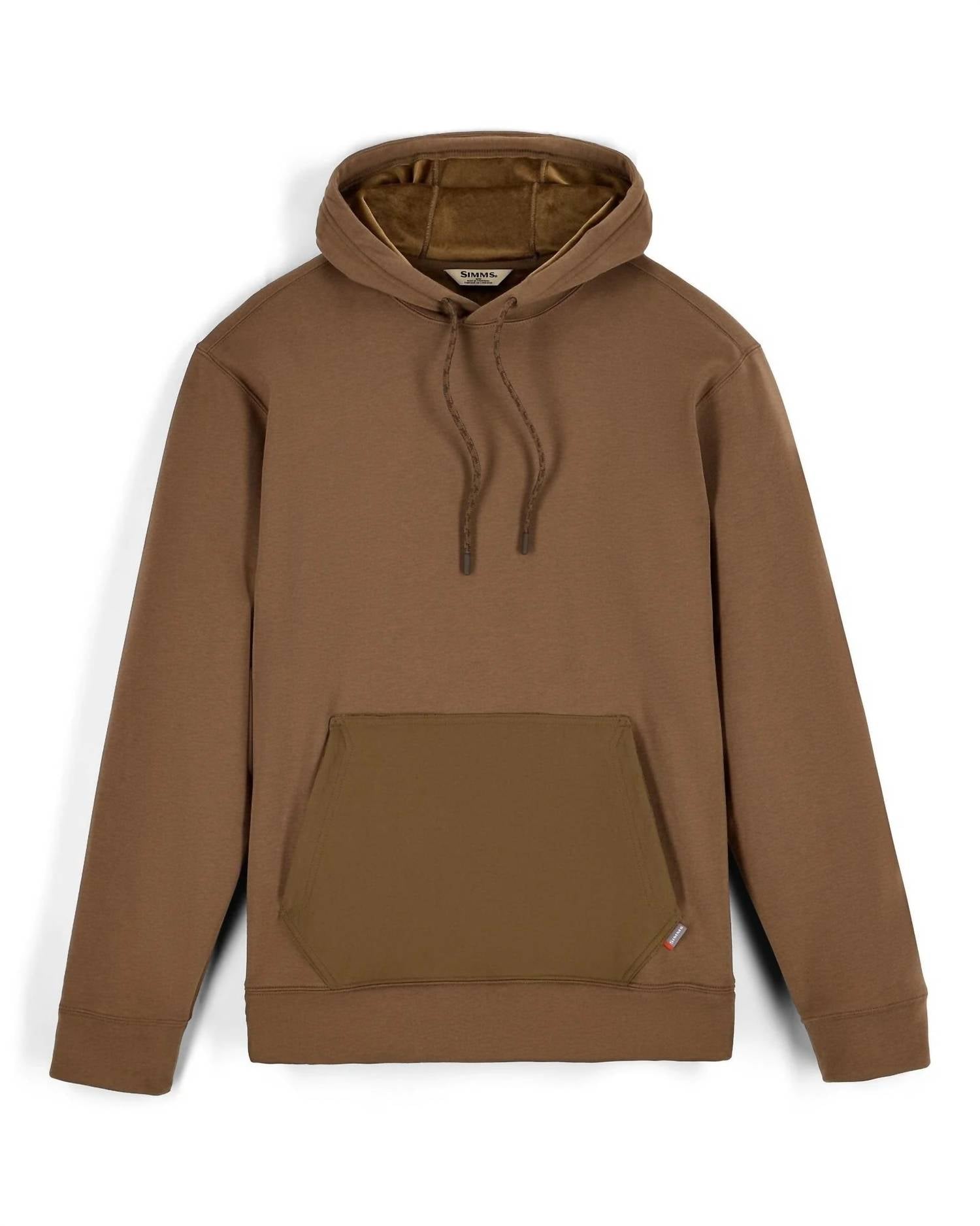 SIMMS Men's Harbor Hoody in jasper - men's shirt