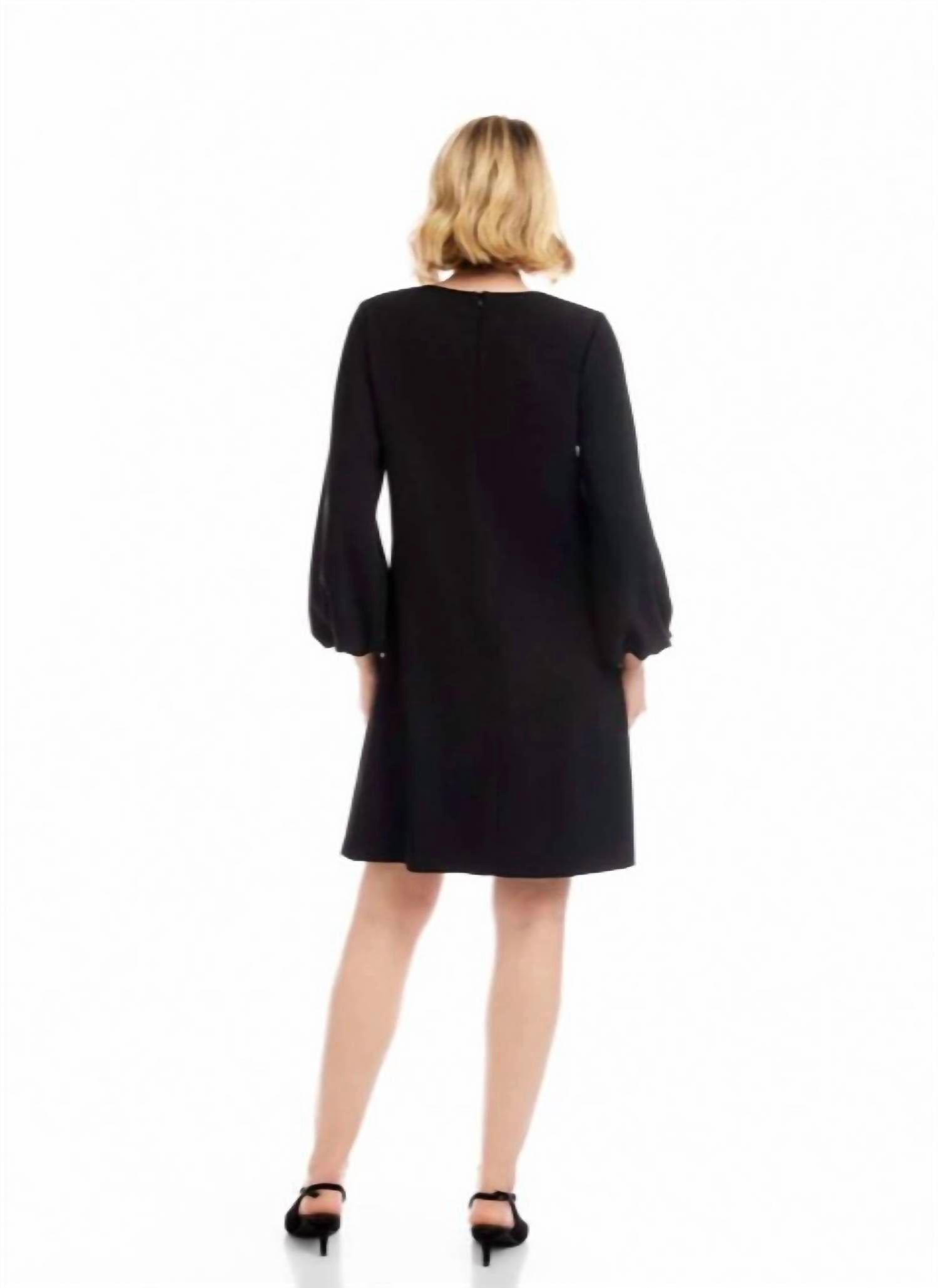 Karen Kane - Embellished bow shift dress