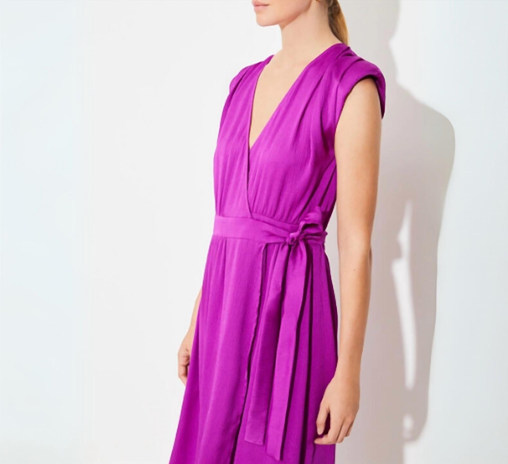 Suncoo - Cesaria Midi Wrap Dress