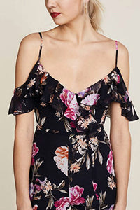Nicholas - Lucile Floral Frill Jumpsuit