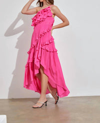 Do+Be - Dolled Up Ruffle Maxi Dress