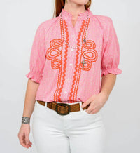 Ivy Jane - Rosalinda Button Front Blouse