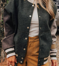Easel - Varsity Style Bomber Jacket