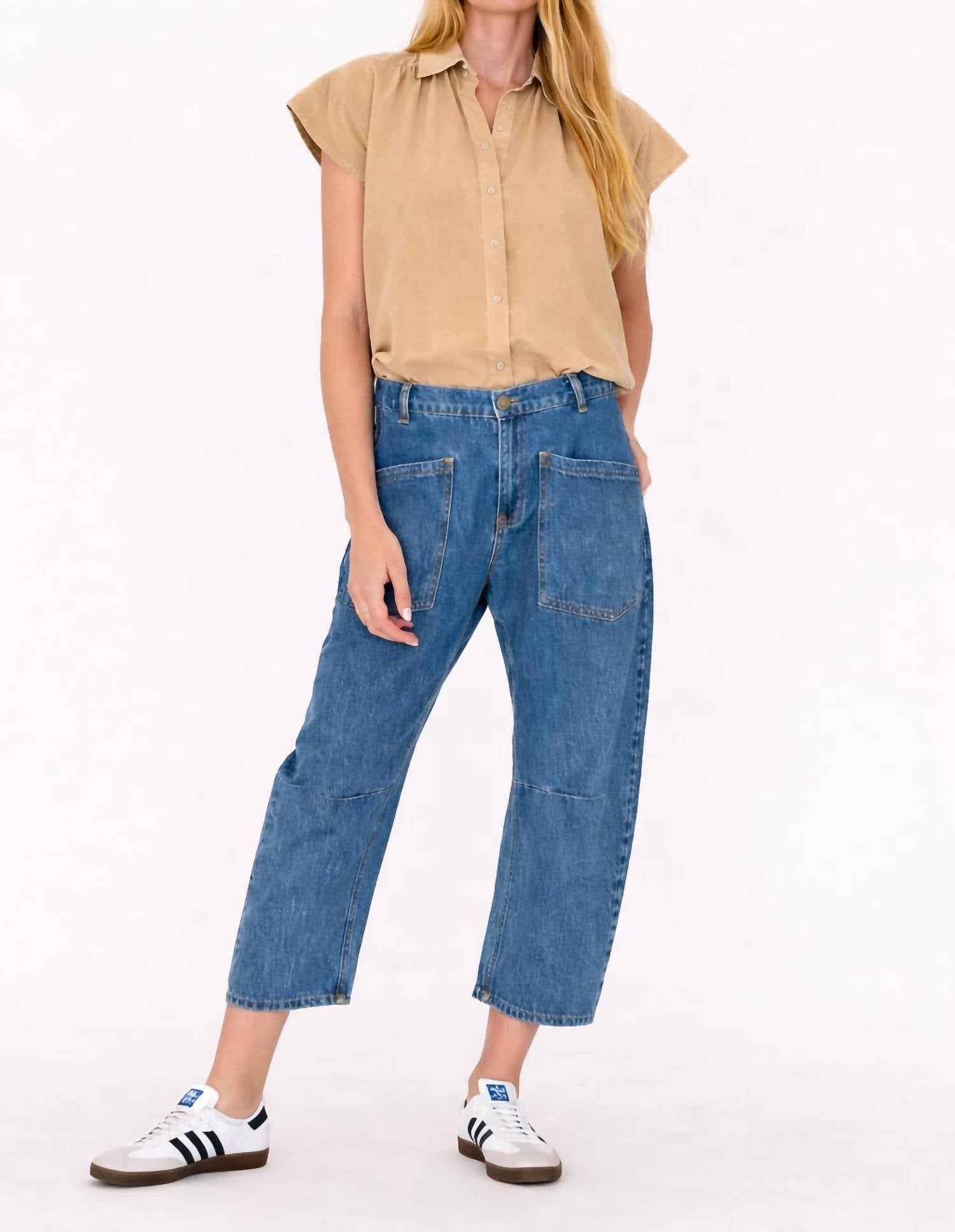 Secular - Trinity Button Up Top