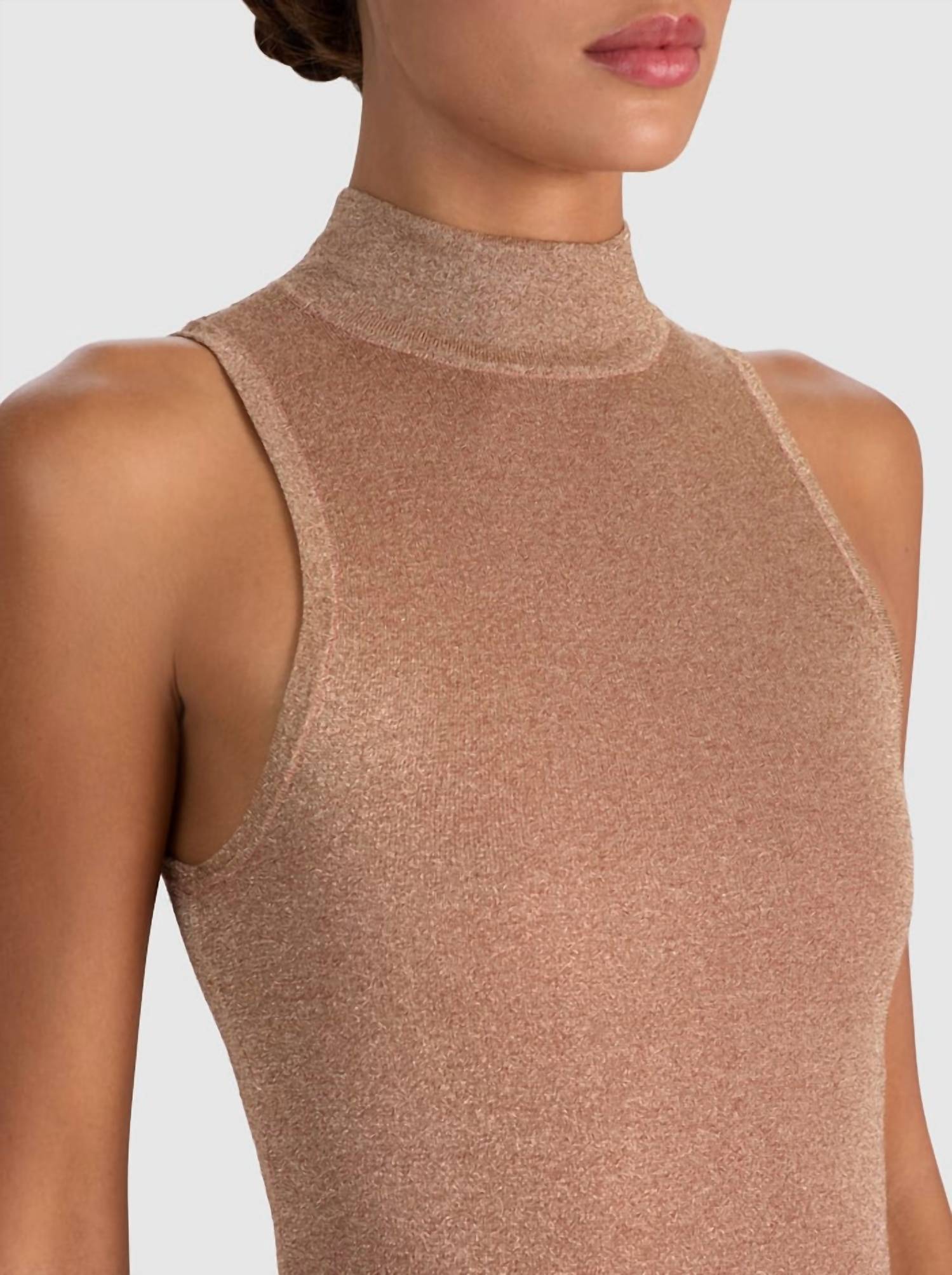 Alice + Olivia - Darcey Metallic Tank Top