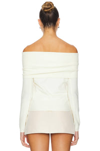 John + Jenn - Damon Off Shoulder Sweater