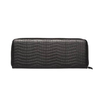Brouk & Co. Men's Travel Tie Case Monaco in black - men's accessory - detail view