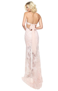 Sherri Hill - High-Low Lace Prom Dress