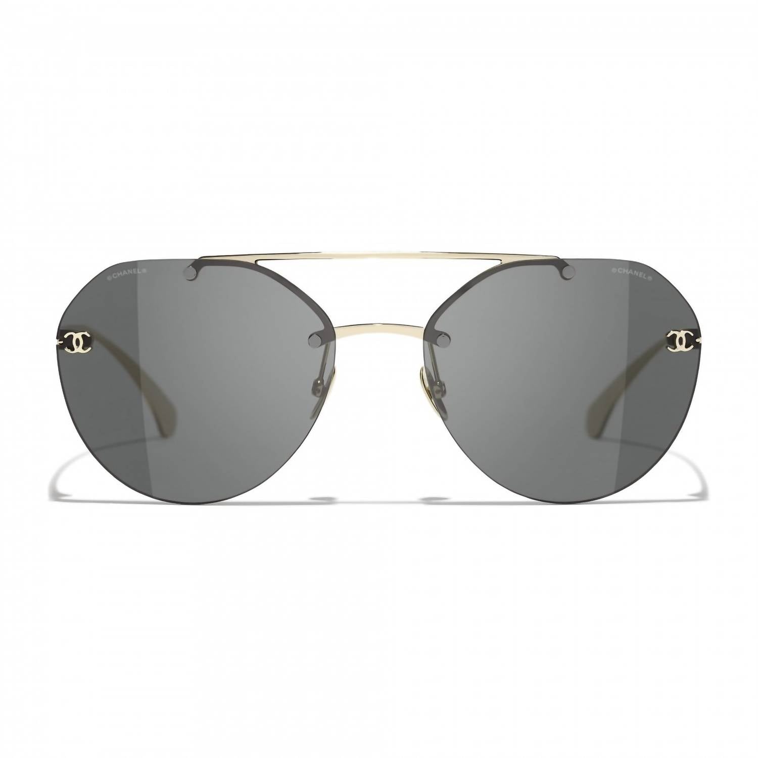 Chanel - Aviator Non Polarized Sunglasses 4272t - C395s4