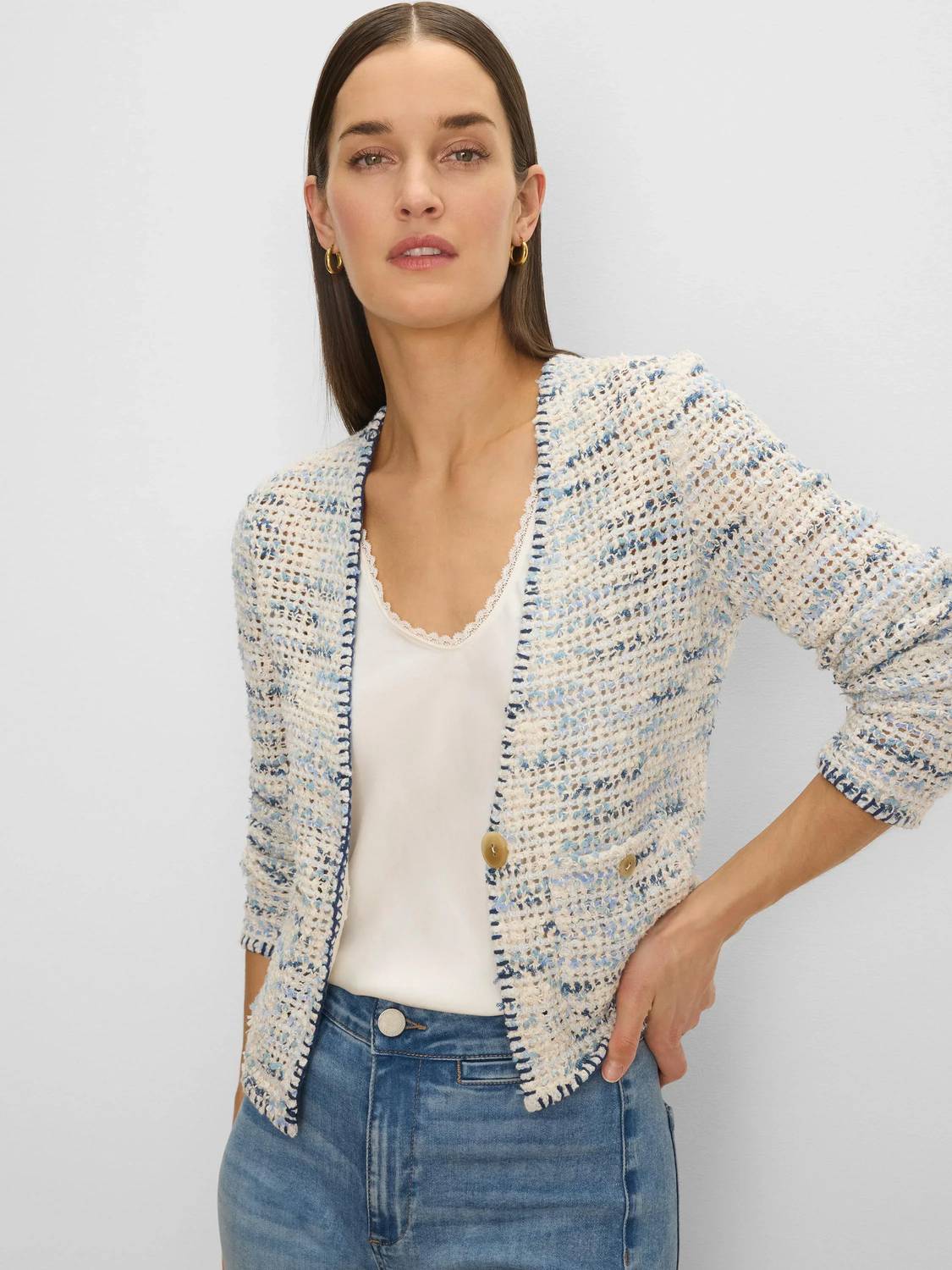Nic + Zoe - Misty Dawn Knit Jacket