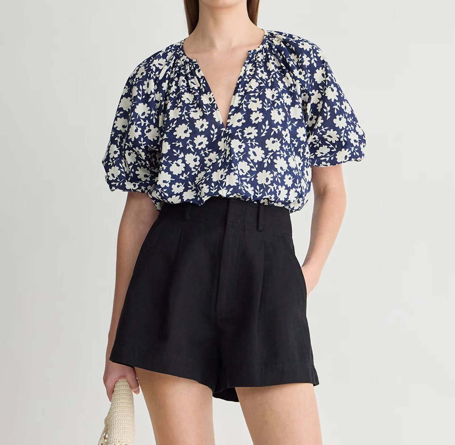 Apiece Apart - Nele Lantern Sleeve Top