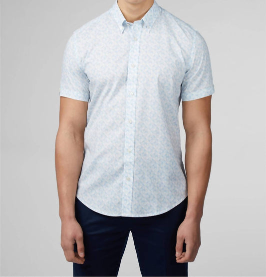 Ben Sherman - Optic Geo Print Short Sleeve Shirt