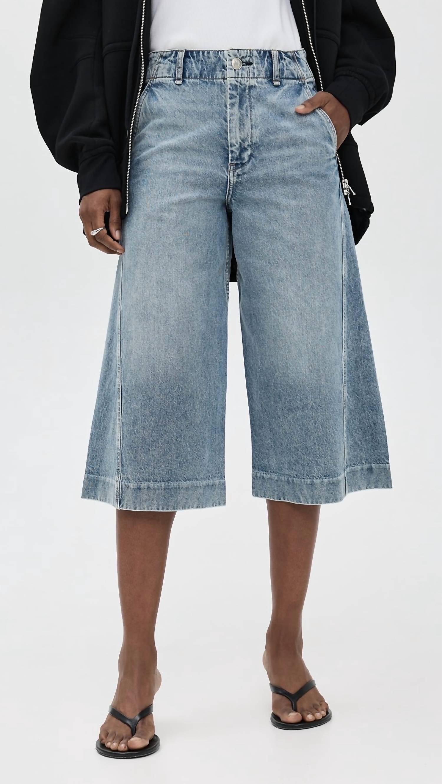 Rag & Bone - Jamie High-rise Tailored Culotte Short