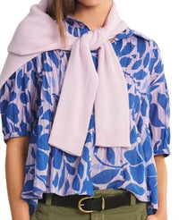 Velvet By Graham & Spencer - Half Sleeve Button Top