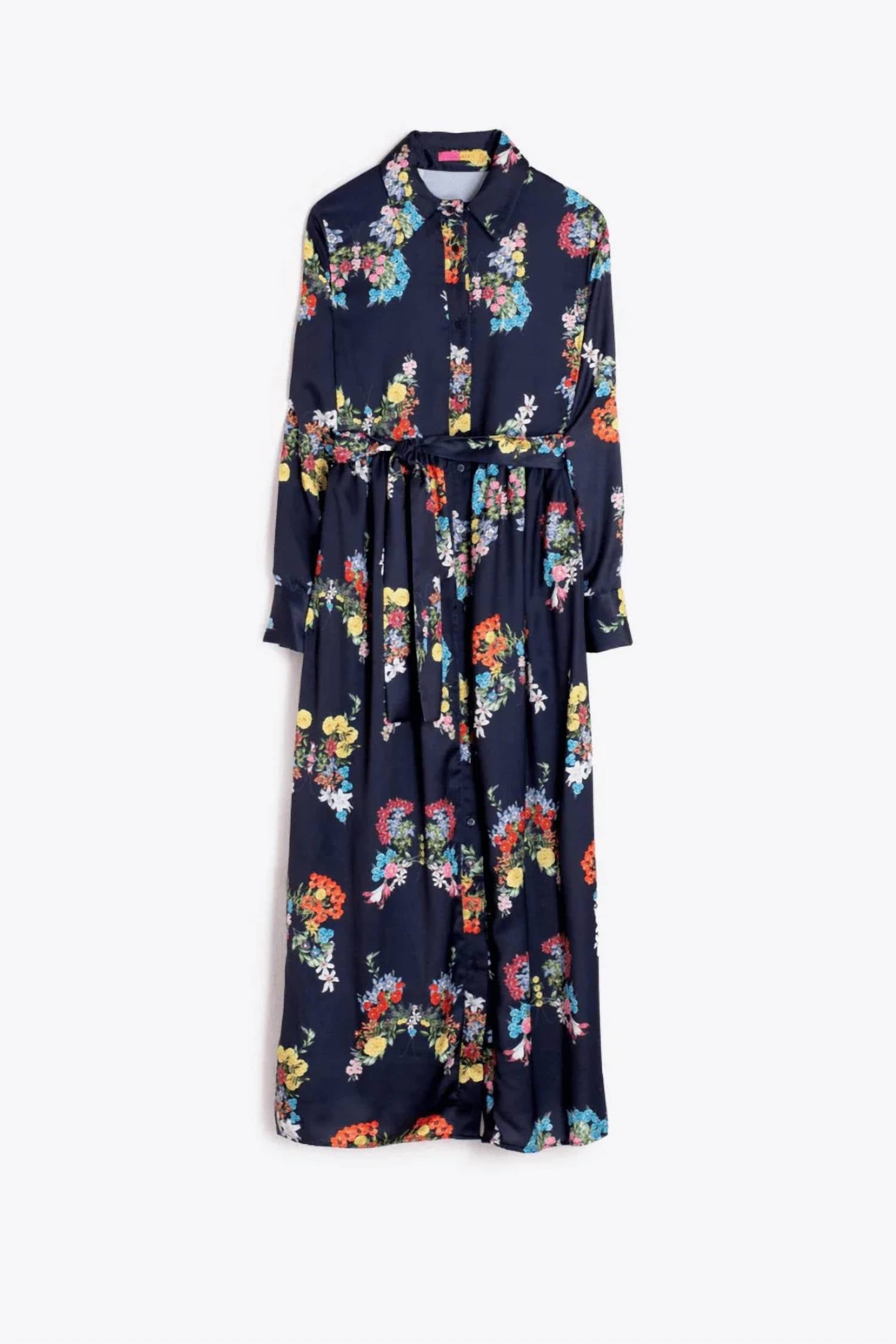 Vilagallo - Amira Mariposa Midi Dress