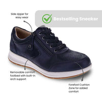 Revere - Women's Boston Zip Casual Sneaker