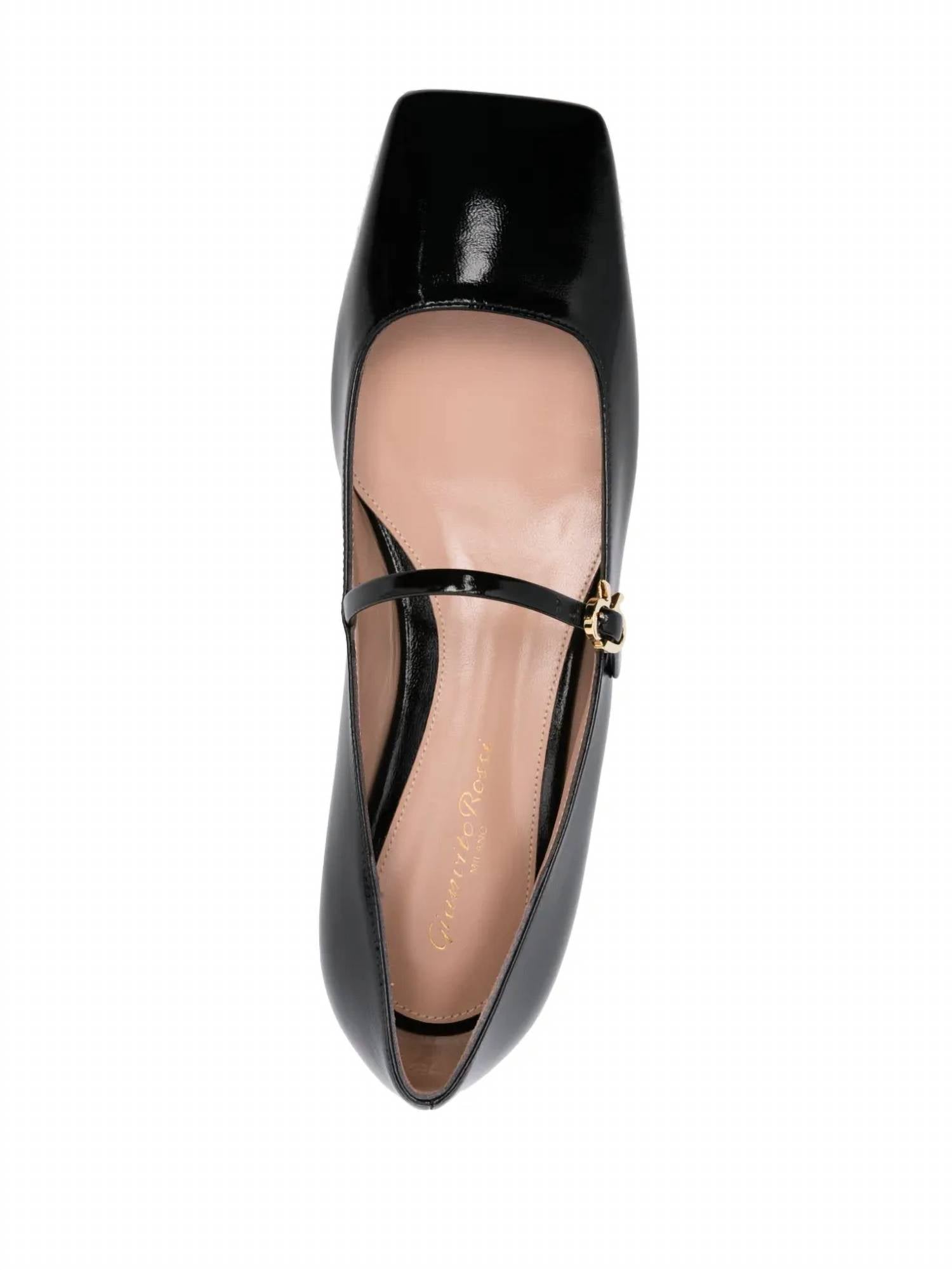 Gianvito Rossi - Women's Christina Patent Leather Ballerina Flats