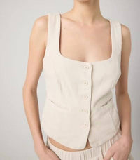 Blanknyc - Square Neck Button Down Vest