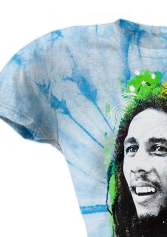 Bob Marley - Teen's One Love Rasta Tie Dye T-shirt