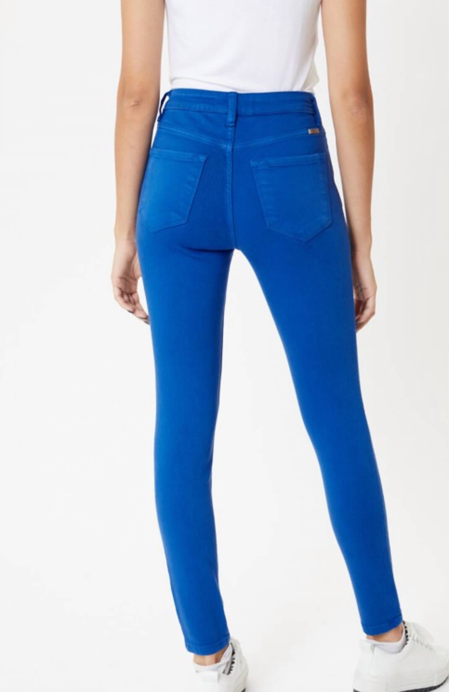 Kancan - High Rise Button Fly Super Skinny Jeans