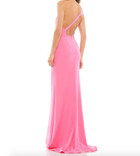 Mac Duggal - One Shoulder Crepe Mermaid Gown