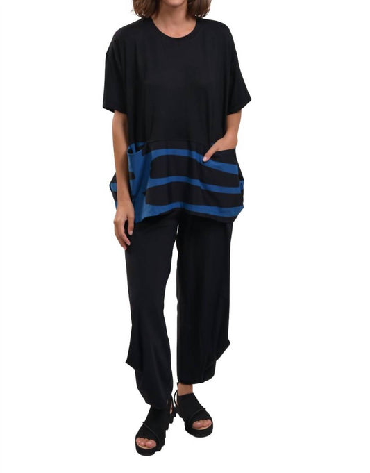 Alembika - Tekbika Striped Pocket Top