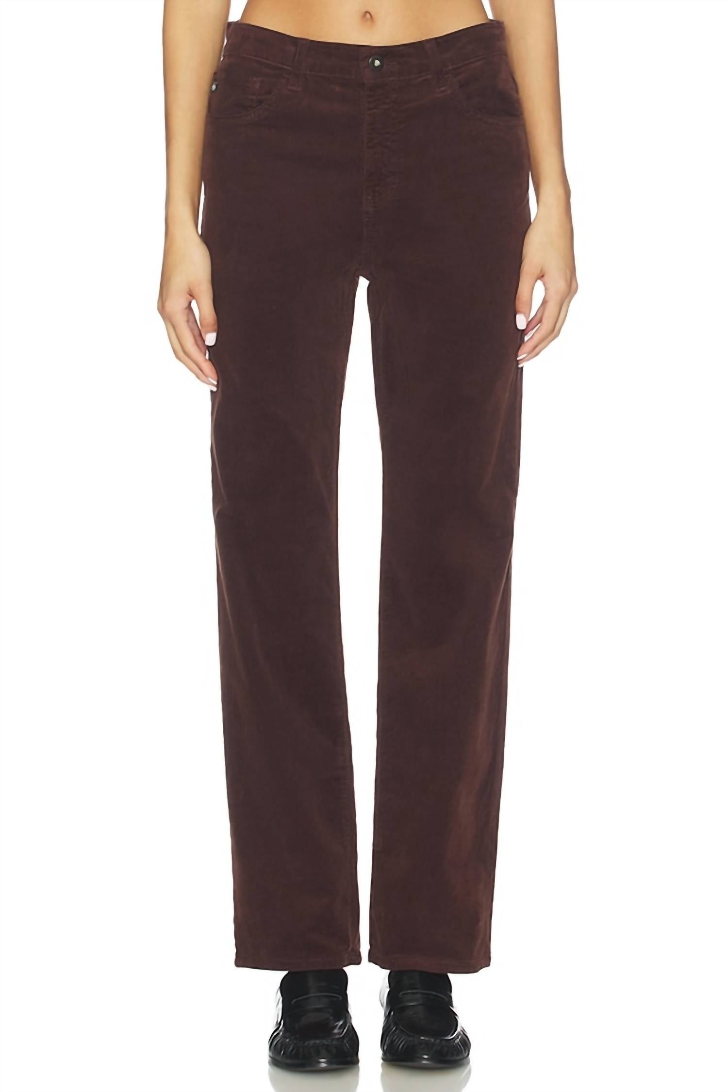 AG Jeans Brinley Jeans in coffee bean - women's jeans