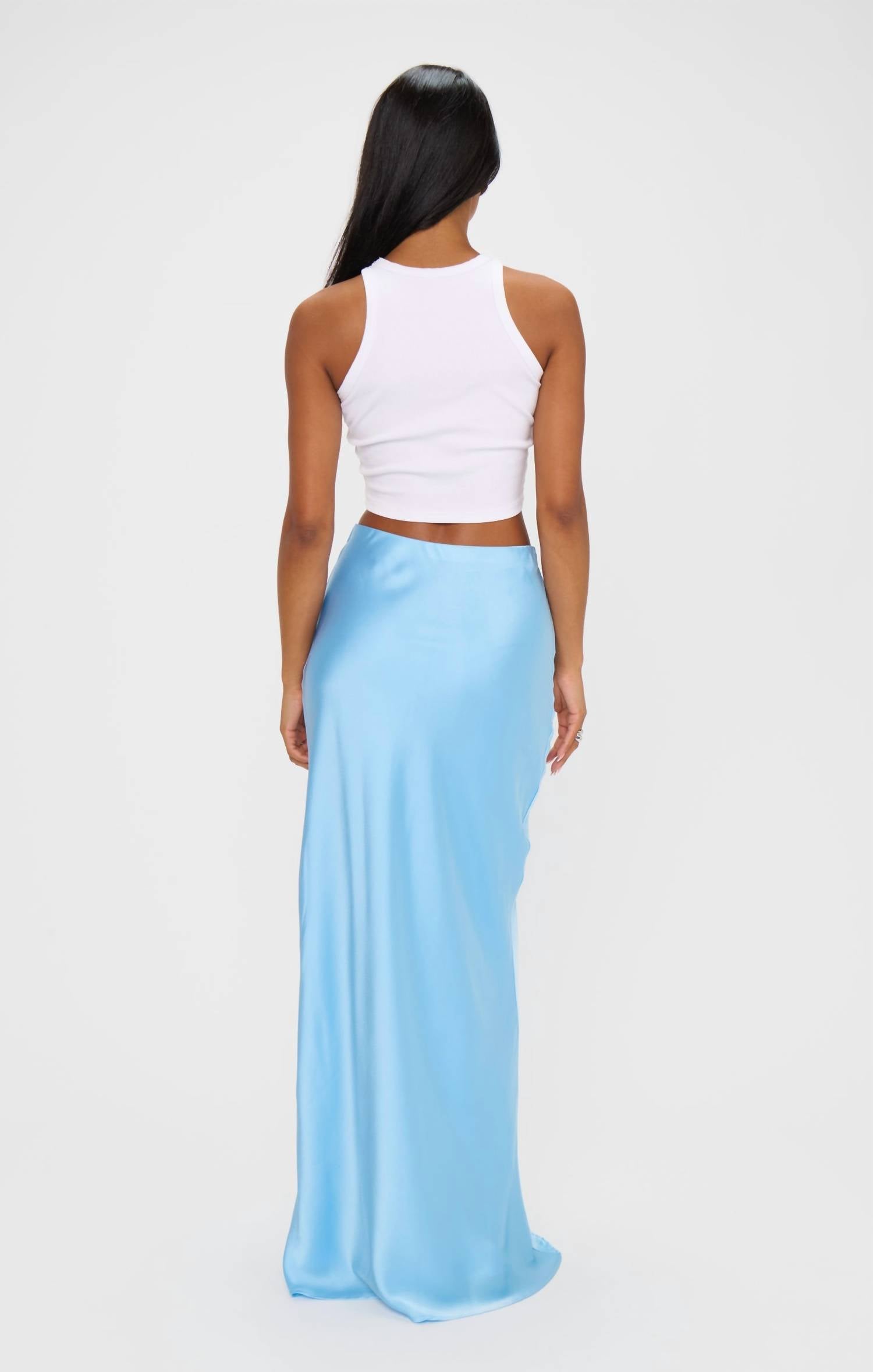 Show Me Your Mumu - Satin Slip Maxi Skirt