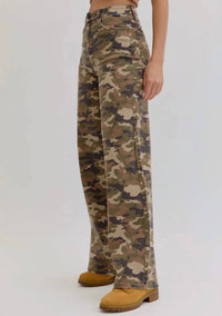 Cello - High Rise Wide Leg Denim Jeans