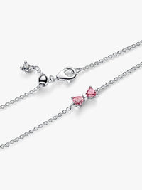 Pandora Bow Chain Medium Bracelet in silver - women's jewelry - alternate view
