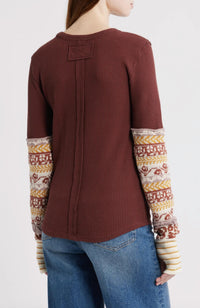 Free People - All In Cuff Top
