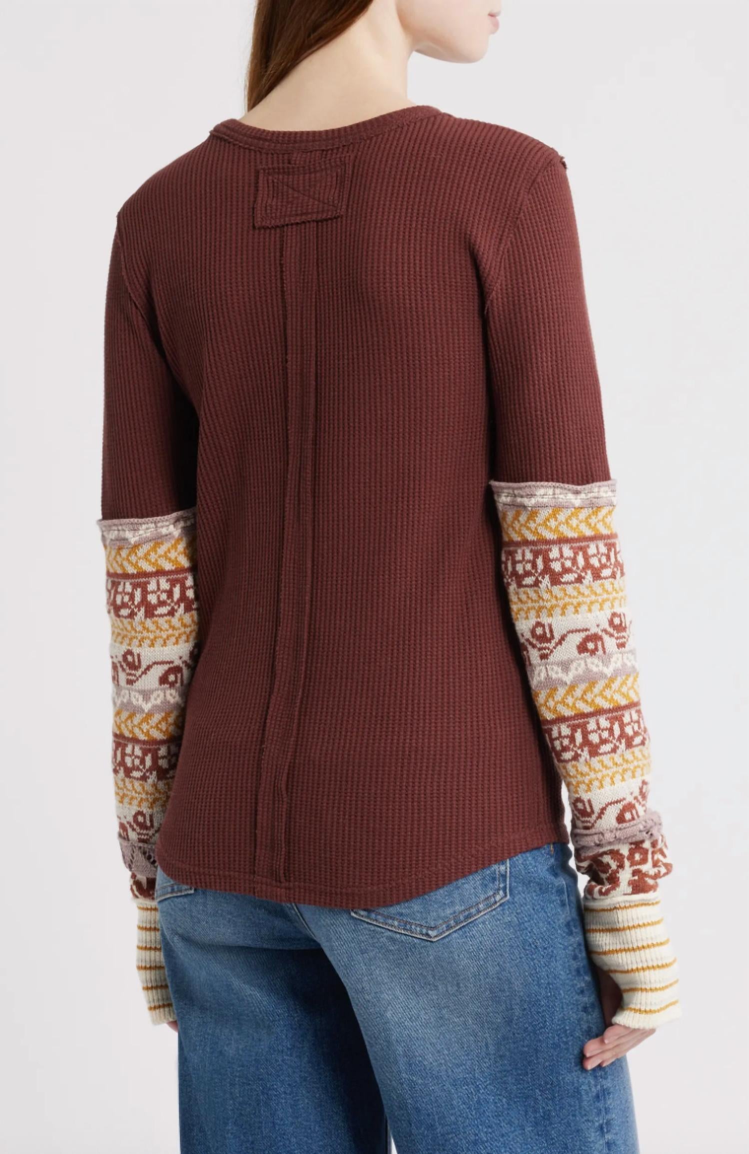 Free People - All In Cuff Top