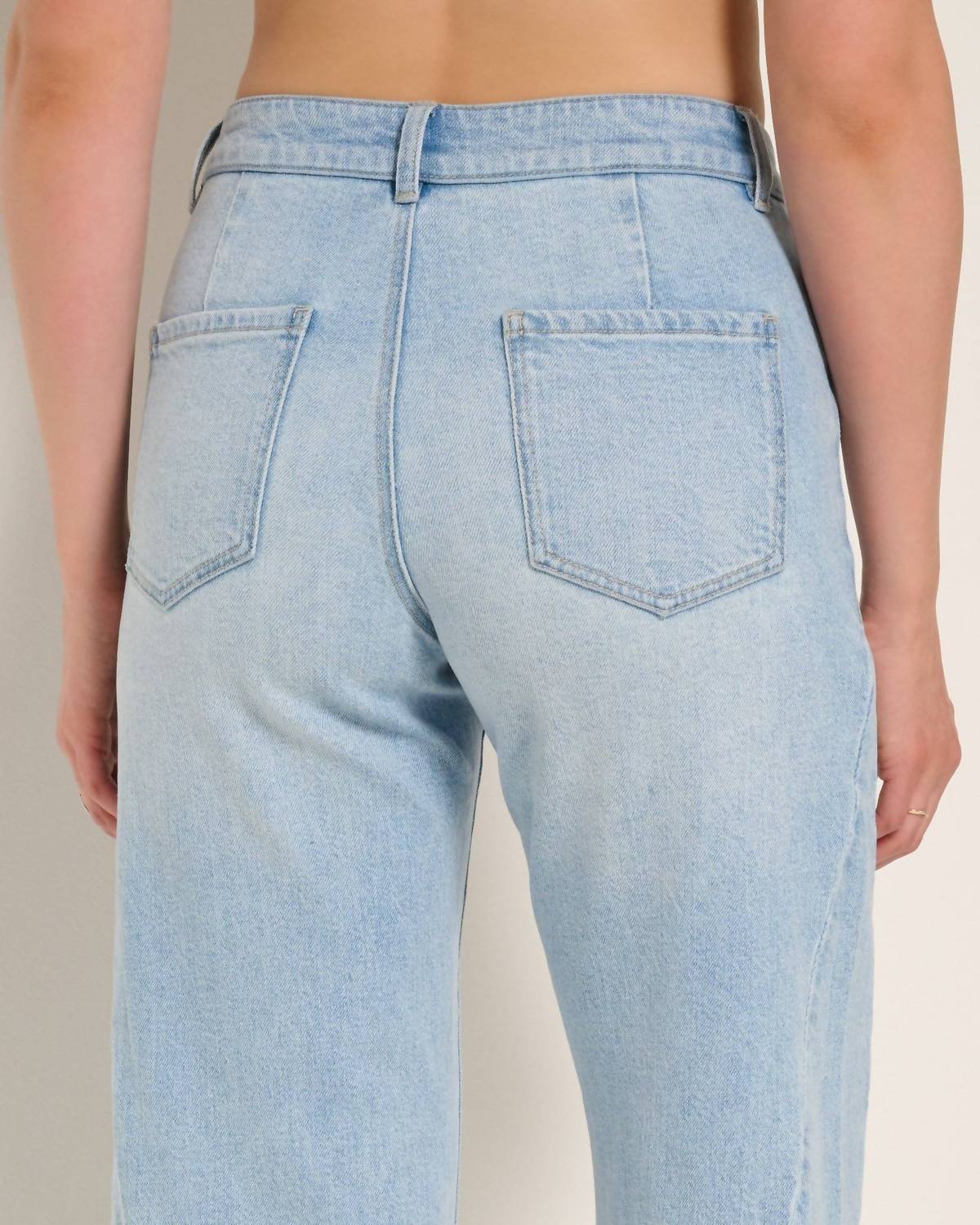 Seventy Eight And Sunny - Seamed Flare Denim Jeans
