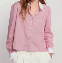 The Shirt - Long Sleeve Boxy Crop Shirt
