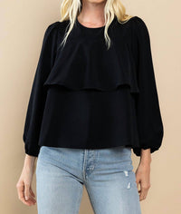 Tcec - Bree Tiered Ruffle Blouse