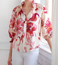 Finley - Kyoto Floral Fiona Shirt