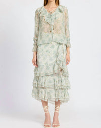 En Saison - Marlene Button Front Blouse