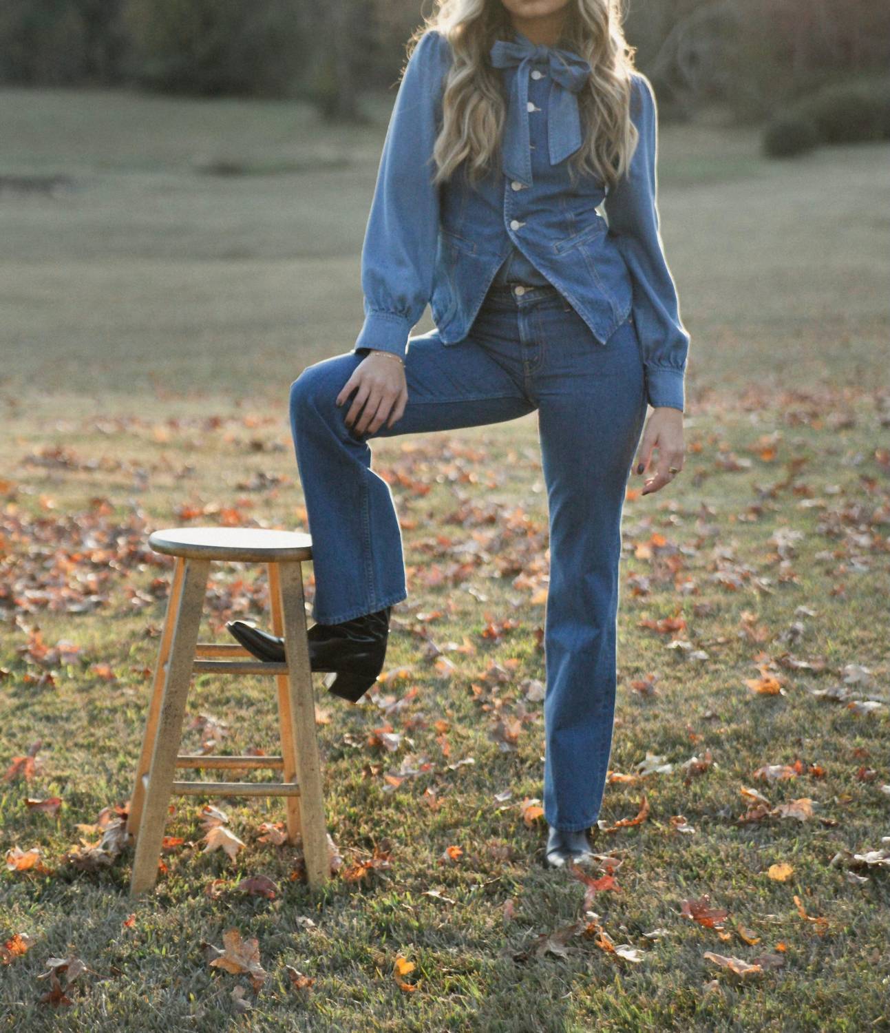 Mother Bookie Prep Sneak High-rise Bootcut Jeans in this is how i roll - women's jeans - view 4
