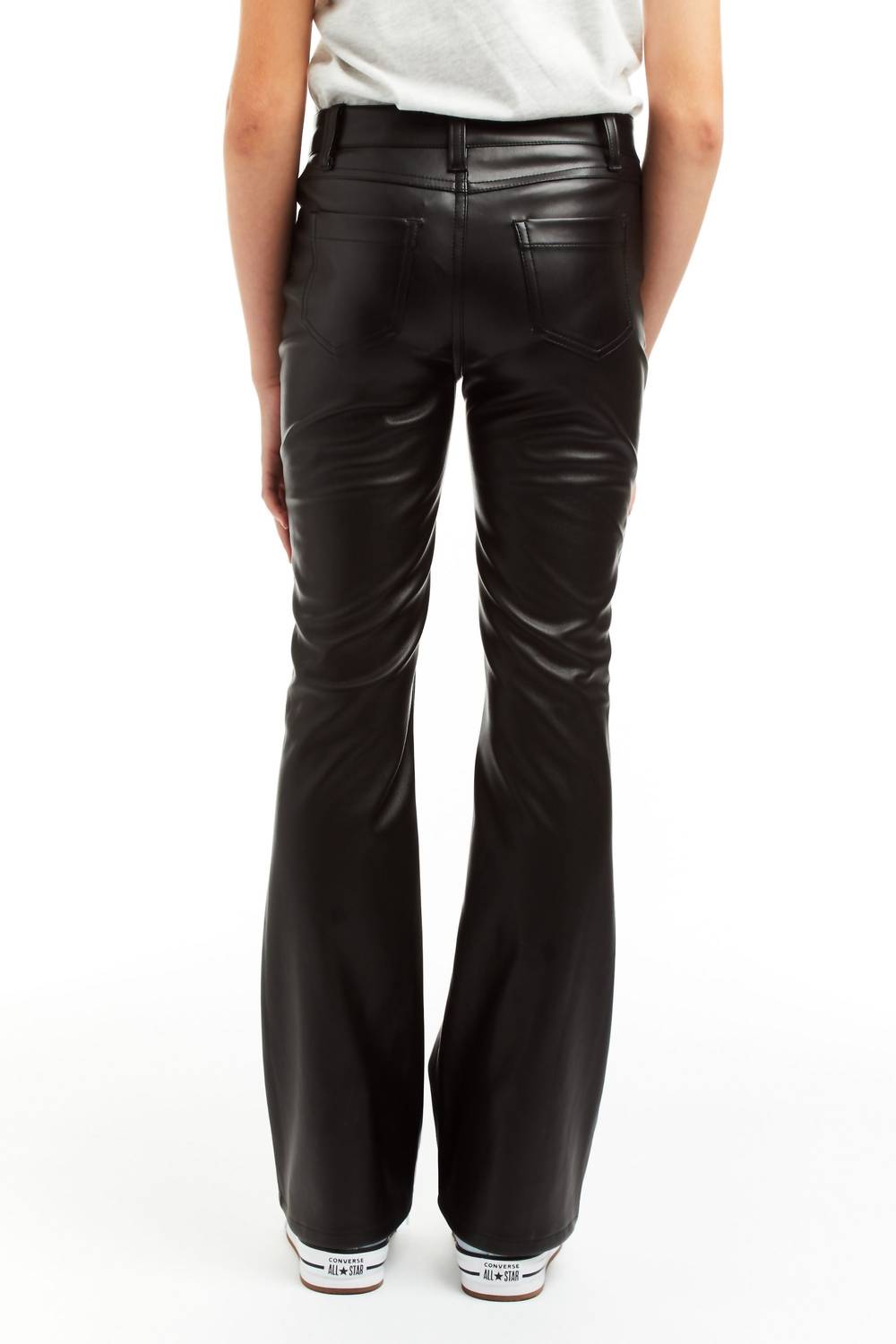 Tractr - Pleather Flare Pant