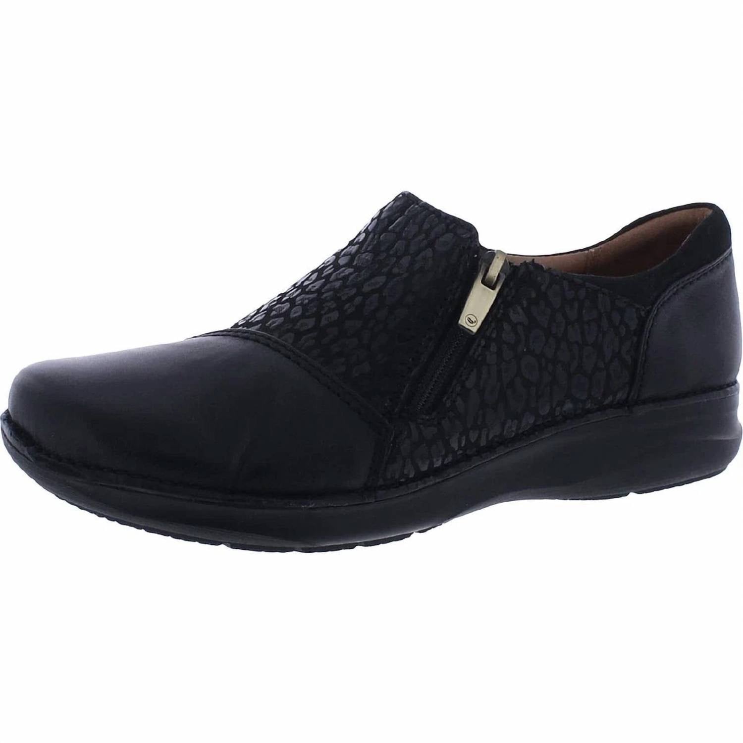 Clarks - Women's Appley Zip Casual Slip-on Shoes